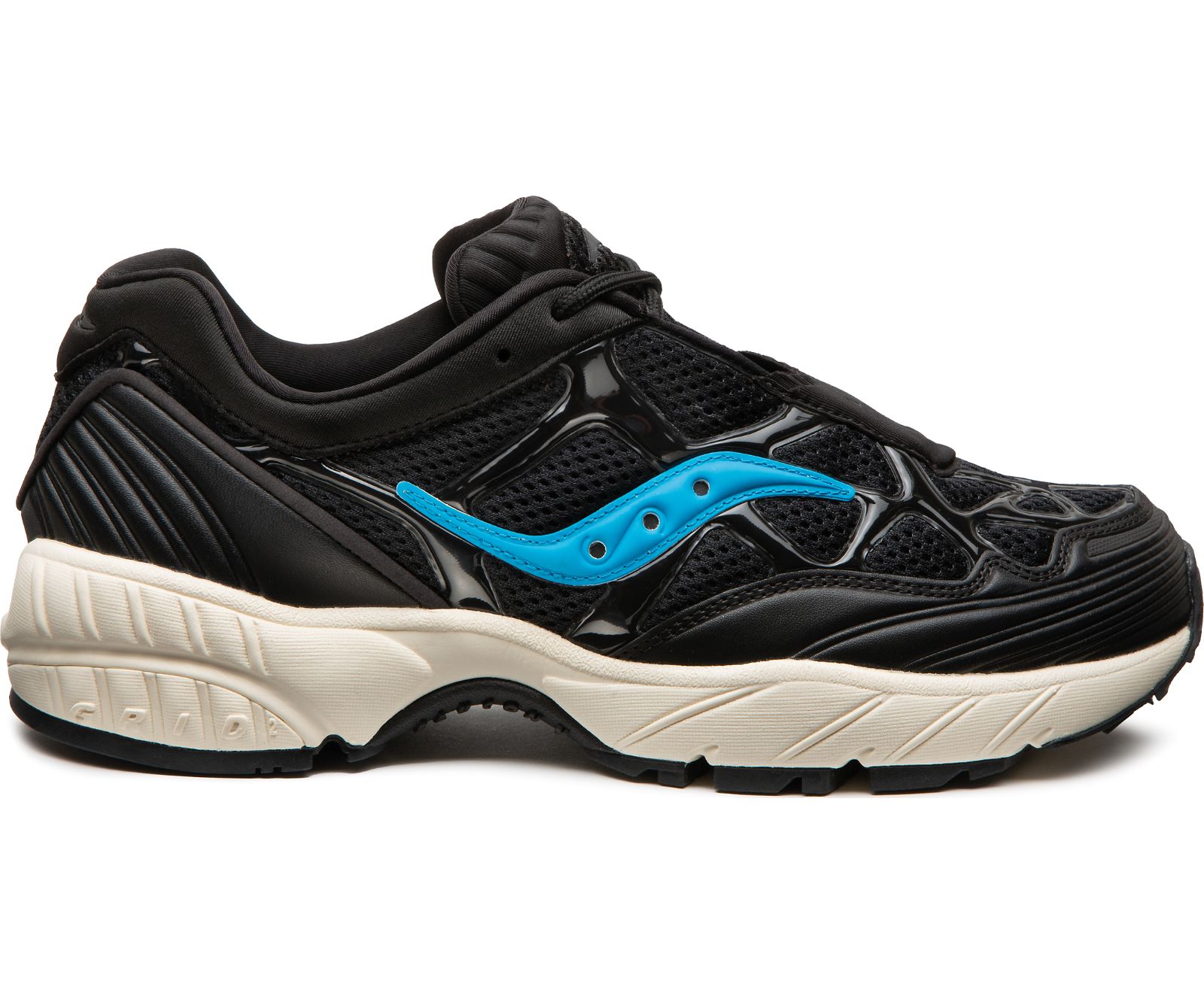 Women\'s Saucony Grid Web Originals Black / Blue | Singapore 012SGLO